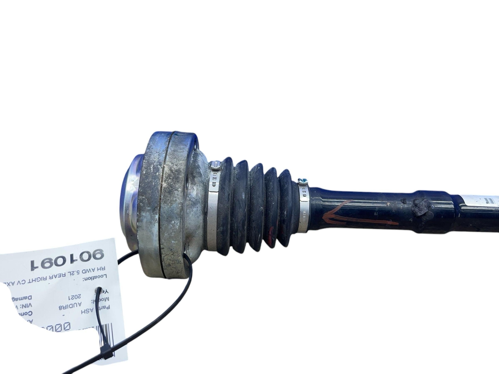 2021-2023 AUDI R8 AWD 5.2L REAR RIGHT CV AXLE SHAFT 4S0501204 *RIPPED BOOT* OEM