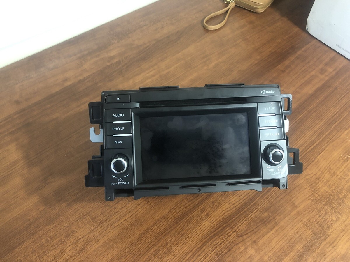 mazda 13-17 CX-5 GPS Navigation KJ01-66-DV0B OEM Cv-vm02e0jma Cd