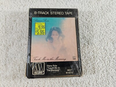 Diana Ross- Touch Me In The Morning 8-track tape- Factory Sealed!
