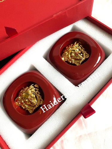 Versace 2023 Año Nuevo Chino Dados y Paquete Rojo Caja Set No Casa Medusa Hogar - Imagen 5 de 10