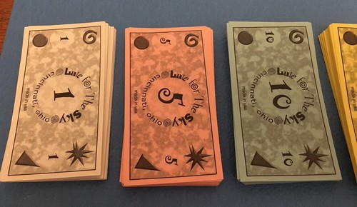 Gioco Wineopoly ricambio denaro contanti dollari carta tardi per il cielo pezzi - Foto 3 di 5
