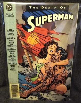DEATH OF SUPERMAN TPB DC Comics #75 - Doomsday - Reader copy
