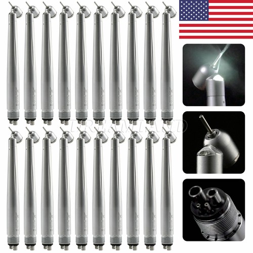 1-20 NSK Estilo Dental LED 45° Pieza de Mano Empuje Fibra Óptica Turbina 4H YABANGBANG - Imagen 4 de 20