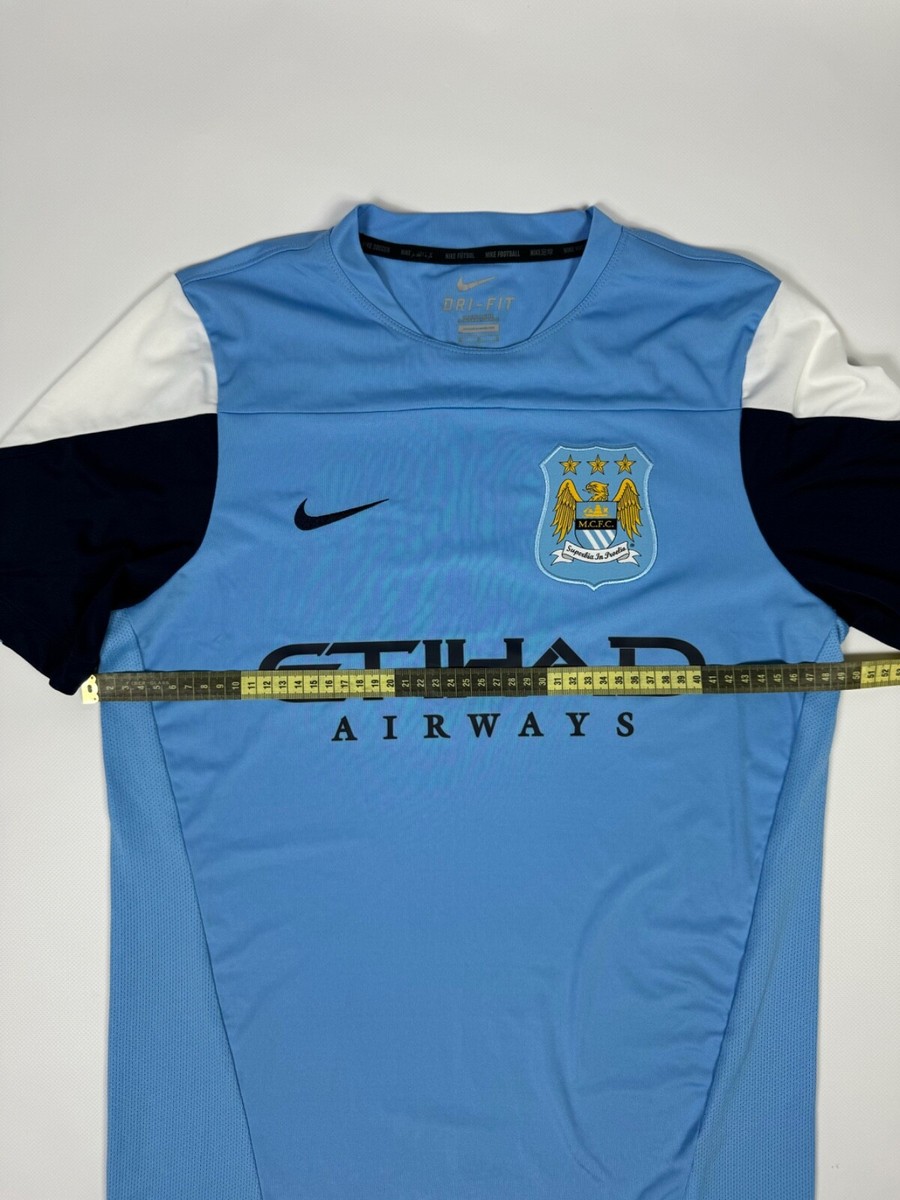 MANCHESTER CITY FC NIKE 2013 2014 TRAINING FOOTBALL JERSEY