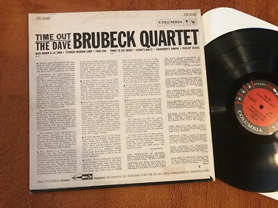 Dave Brubeck Quartet LP Time Out Columbia CS 8192 6-Eye Ster 1st