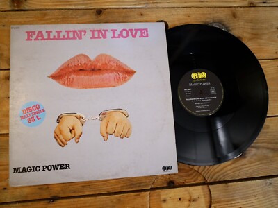 MAGIC POWER FALLING IN LOVE LP 33T VINYL EX COVER EX ORIGINAL 1979