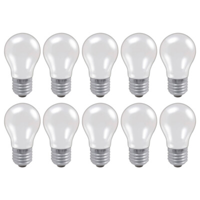 10er Pack Sylvania - 100W 240V ES E27 GLS Standard Dimmbar Pearl Glühlampe