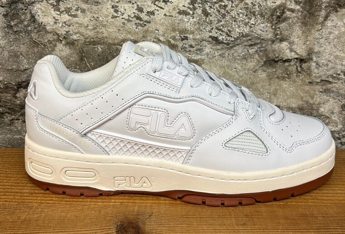 FILA★TERATACH 600 1989★レトロ★ロゴ★ホワイト×ベージュ系 FILA TERATACH 600 1BM01744-156 WHITE/GUM SOLE MENS CASUAL