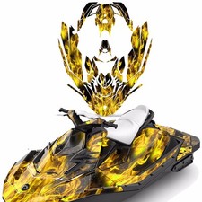 Graphic Stickers Decals for Sea-Doo Bombardier Spark 2UP 2014-2016 ICE Y