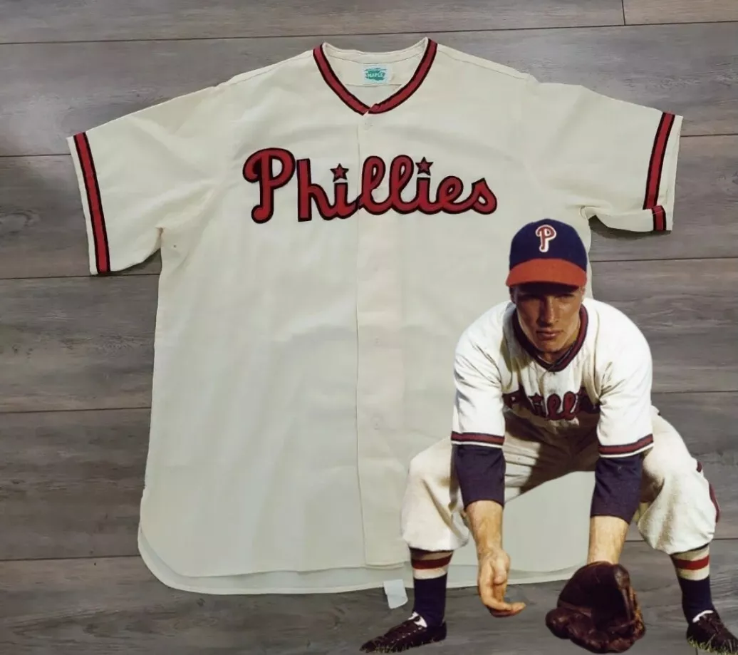 Richie Ashburn 1950 Philadelphia Phillies Jersey – Best Sports Jerseys