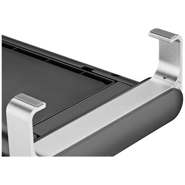 My Wall HT42L  Rialzo per monitor   Range Altezza: 90 mm (max) Nero, Argento