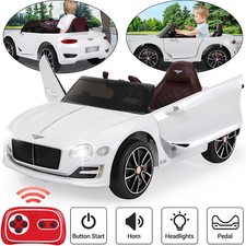 Bentley Style Kids Ride on Car 12V Electric Child Toy Car Remote Control LED MP3