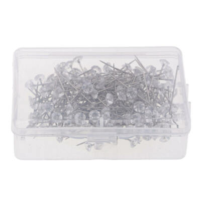 100/200er Pack klare Diamant Kopf Pins Kristall Diamanten Hochzeit Corsage Bouquet