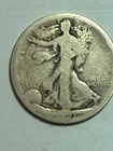 1921 s - US Walking Liberty Half Dollar - Good Condition, easily identifiable