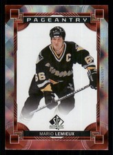 2024-25 SP Authentic Pageantry Red #P73 Mario Lemieux