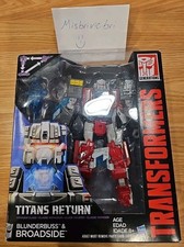 Transformers Generations Titans Return Voyager Class Broadside and Blunderbuss