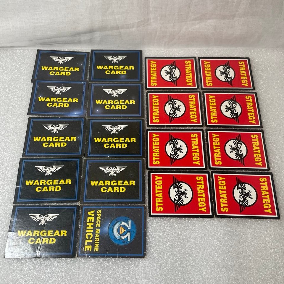 Warhammer 40k 2nd Edition Starter Set 1993 Games Cards