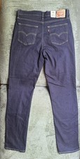 Levi  s Women  s 724 High Rise Straight Jeans Dark Blue Size W31x32L NWT