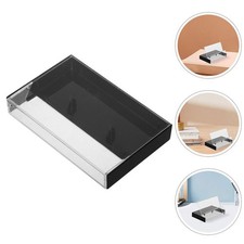  12pcs Plastic Audio Cassette Tape Storage Cases Vintage Clear Blank Recording