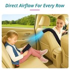 Swanoo Car AC Vent Extender Hose for Backseat - Directs Cool/Hot Air Universal