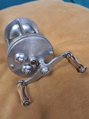Montague Crecent Casting Reel Antique Jeweled Rare Collectable