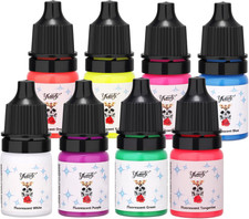 Tattoo Ink Set - Tattoo Inks Pigment Kit, 8 Color 1/6Oz 5Ml/Bottle Professional