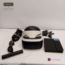 SONY PLAYSTATION VR HEADSET PS CAMERA VR PROCESSOR UNIT PS4 VIRTUAL REALITY