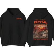 Treaty Oak Revival Hoodie - West Texas Degenerate Classic Style Celebrate