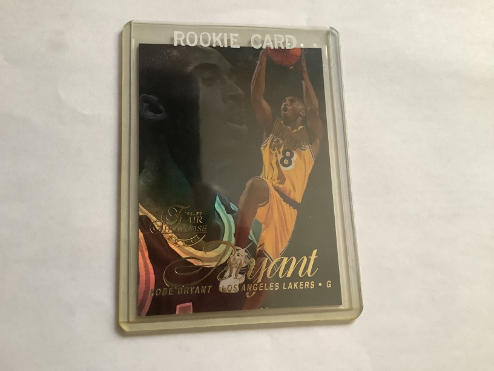 1996-97 Flair Showcase RC Kobe Bryant Row 2 Seat 31 Section1 Show Piece