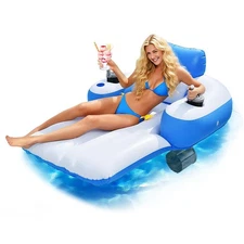 Motorized Pool Float,Motorized floaties,Motorized Floats for Adults,360-degre...