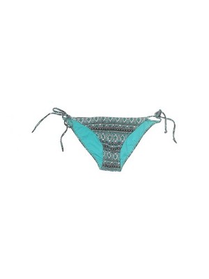 LA Hearts Women Green Swimsuit Bottoms M