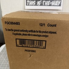 2021 Topps Baseball Chrome Black Hobby Case Sealed 12 Boxes