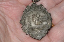 1922 Industrial Recreation  Federation Medal Medallion YMCA New Haven Conn. Old*