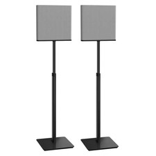 SANUS Height-Adjustable Speaker Stands for Sony BRAVIA Quad™ Speakers Pair/Black