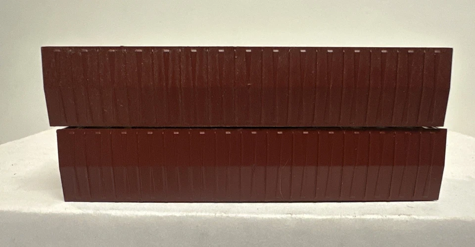 Roundhouse N Scale Lot Of 2 Wisconsin Central 50' Box Cars Knuckle Couplers - Image 3 of 4