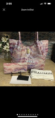 Brahmin Aura Mallory & Addy Wallet/ Beautiful New With Tags