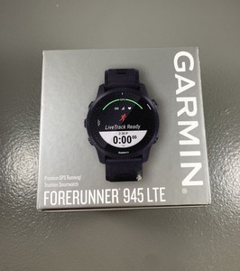 Garmin Forerunner 945 LTE GPS Running/Triathlon Smartwatch, Black