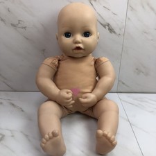 Zapf Creation 17 Baby Annabell Doll Blue Eyes Working No Clothes Doll Only MGA