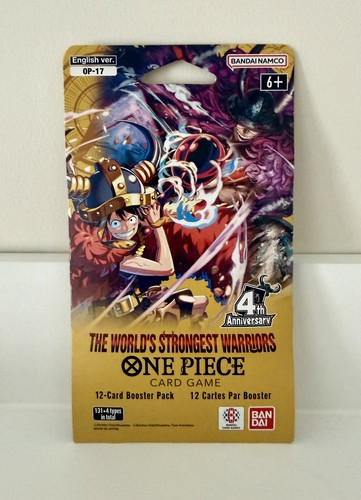 Bandai One Piece Card Game OP-17 World's Strongest Warriors 12-Card Pack