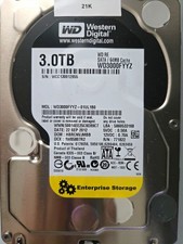 Western Digital Wd Re Wd3000fyyz 3tb 3.5in Sata 7200rpm 64mb Smart Ncq