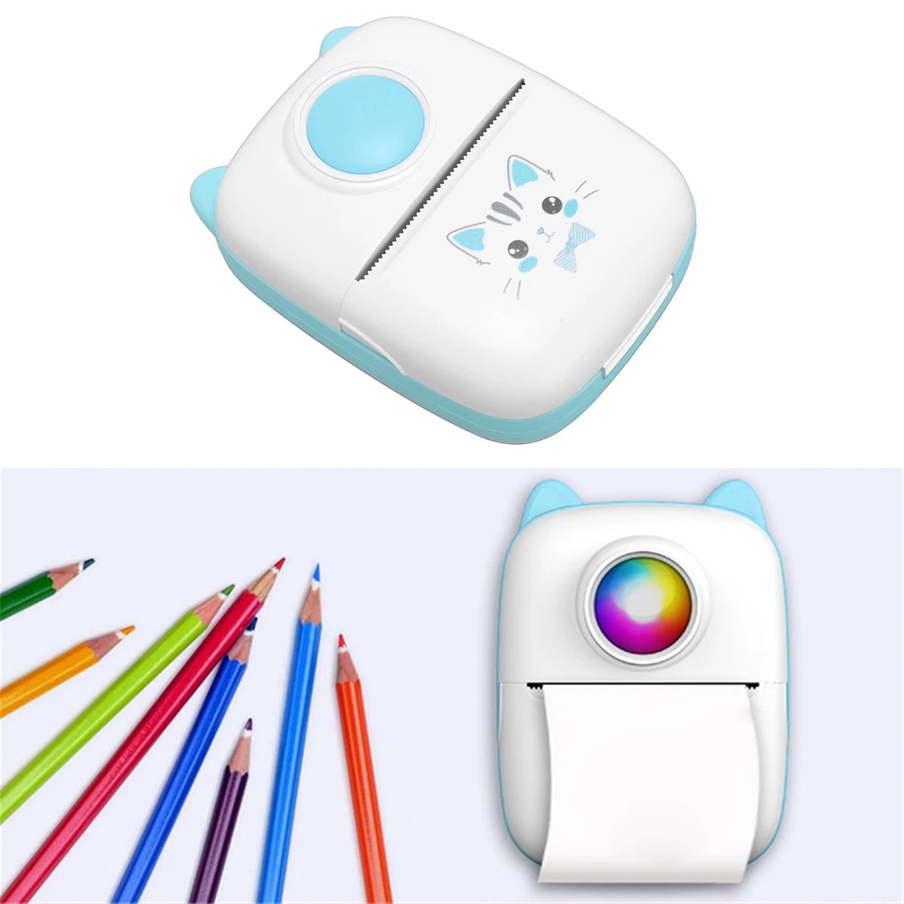 Mini Thermal Printer 200DPI Portable BT Sticker Photo Printer XA