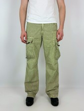 Pepe Jeans London Acid Washed Cargo Pants