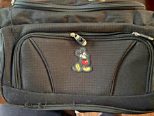 Disney Mickey Mouse Black carry on luggage With Adjustable Shoulder Strap
