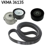 SKF Keilrippenriemensatz VKMA 36135 für VOLVO FORD MONDEO 4 BA7 Turnier Van TDCi