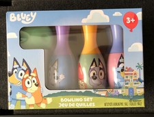 Bluey Bowling Set Set 'Em Up Knock 'Em Down Ages 3 Indoor Outdoor Toy Sealed