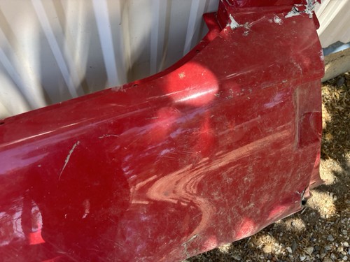 06 13 Corvette C6 Z06 Passenger Side Rear Fender right GM OEM Coupe RH Wide Red - Picture 5 of 6
