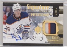 2017-18 Ultimate Collection 30/65 Kailer Yamamoto #SMP-KY Auto lt5