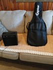 electric guitar with amp black with no damage and with case — photo 1