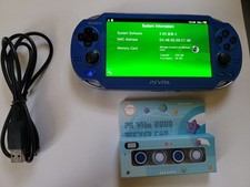 Sony PS Vita 1000 Great Condition - Jailbrok3n & 256gb sdcard 