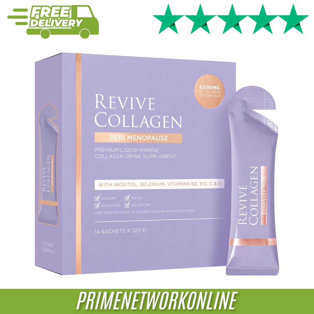 Revive Collagen Peri Menopause Hydrolysed Marine Collagen Drink – 14 Sachets